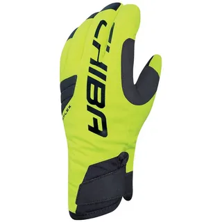 Chiba BioXCell Warm Fahrradhandschuhe Herren Gelb/Schwarz L