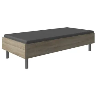 Futonbett Easybedscomfort 90x200cm eiche sägerau