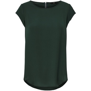 Only Damen T-Shirt onlVIC S/S SOLID Grün 34