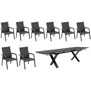 KETTLER Garten-Essgruppe BasicPlus grau