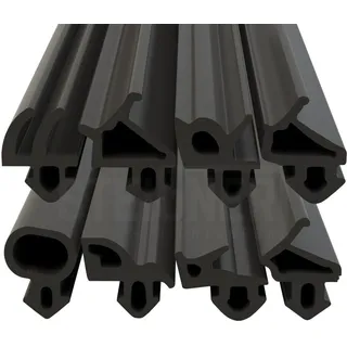 STEIGNER Fensterdichtung Gummidichtung Profildichtung aus TPE, 1m, SFD13