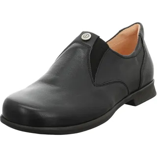 Think! Herren PENSA chromfrei gegerbte nachhaltige Halbschuhe, SCHWARZ 0000