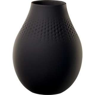 V&B Vase Perle hoch Collier noir 20 cm