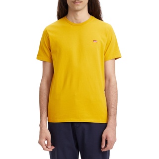 Levi's Herren Ss Original Housemark Tee T-Shirt,Golden Nugget,S
