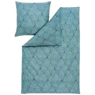 Estella Cuneo Petrol 135 x 200 cm + 80 x 80 cm