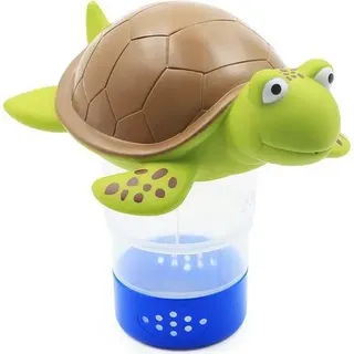 Schwimmender Chlordosierer, Chemikaliendosierer Für Pools, Whirlpools Und Spas, Verstellbare Schwimmtablette, Geeignet Für 7,6 Cm Chemikalien-tabletten (schildkröten-design)