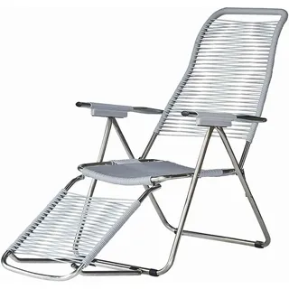 Fiam Spaghetti Gartensessel 59 x 59 x 108 cm grau