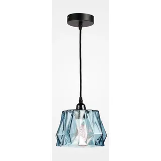Kayoom Hängeleuchte Aurea, ohne Leuchtmittel, handgefertigt, modern blau