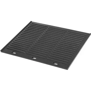 Onlyfire Gusseisen Grillplatte 45,5 x 35cm, Wendeplatte, Universal Grillplatten für Gasgrill, Holzkohlegrill & Elektrogrill, Beidseitig Verwendbar, Rechteck