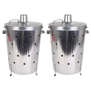 Buri Feuerschale Ø 75 cm Silber