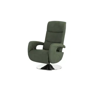 meinSofa Sessel mit Relaxfunktion Franzi-S , grün , Maße (cm): B: 71 H: 110 T: 83