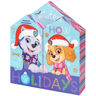 Mädchen Paw Patrol Adventskalender Kinder Skye & Everest Schmuckzubehör Schönheitsgeschenke Weihnachts-Countdown Festliches Geschenkset