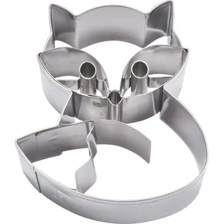 RBV Birkmann Birkmann 1010696110 Ausstechform Fuchs Fero, Kunststoff, Grau, 5 x 3 x 2 cm...