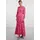 Y A S Hemdblusenkleid Blusenkleider Streifen Pink M