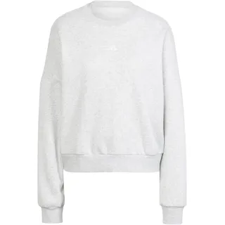 adidas Essentials Sweatshirt Light Grey Heather/White M