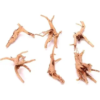 BFZOO 1 x natürliches Aquarium-Treibholz, Zweige aus Holz, Aquariumstamm, Treibholz, Dekoration, Pflanzenstumpf, Aquarium-Dekoration, thematische Ornamente, Verschiedene Größen (8–10 cm)