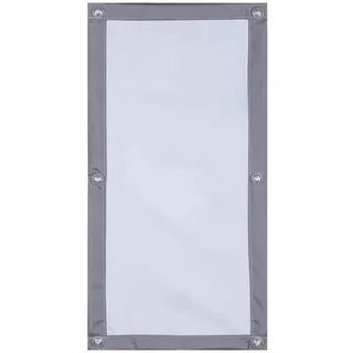 Icegrey Verdunkelung Dachfenster Rollo ohne Bohren Sonnenschutz Verdunkelungsrollo mit Saugnäpfen für Zimmer Dachboden Büro Auto Reisen, Grau, 60x140cm