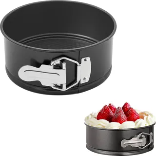 6 Zoll Springform Rund,16 cm kuchenform,runde Backform mit Flachboden,Kuchen Spr