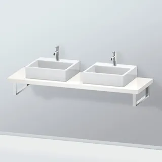 Duravit L-Cube Konsolenplatte, 2 Ausschnitte, LC103C02222#140,