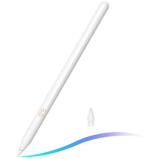 iceagle Eingabestift Stylus Pen für iPad, Magnetische iPad Stift (Palm Rejection, Sensibel) mit iPad 2018-2022 weiß