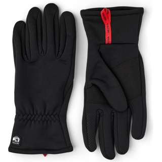 Hestra, Unisex, Handschuhe, Touch Point Fleece Liner Sr. 5 Finger, Schwarz, (10)