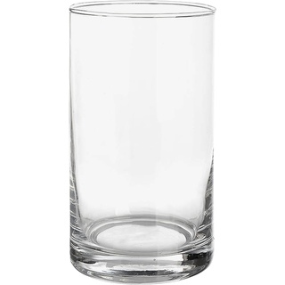 Teelichtglas, D:9cm x H:15cm,klar