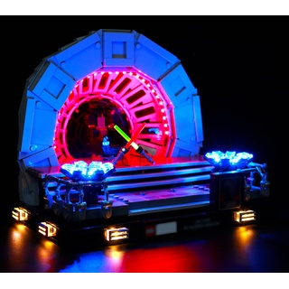 ANGFJ Led Licht Set für Lego 75352 Star Wars Thronsaal des Imperators – Diorama, Rückkehr der Jedi-Ritter 40. Led Beleuchtungs Set (nur Lichter, Keine Lego-Modelle)