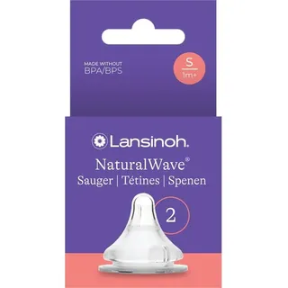 Lansinoh Laboratories Inc. Niederlassung Deutschland Lansinoh NaturalWave Sauger S 2 st