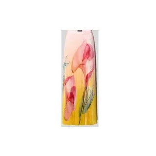 Maxirock in Plissee-Optik, Rosa, 46
