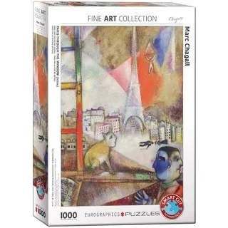 Eurographics Marc Chagall Paris durch das Fenster 6000-0853