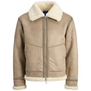 Jack & Jones Funktionsjacke JORLIVERPOOL AVIATOR JACKET SN beige