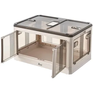 Xcase Faltbare Aufbewahrungsbox 85 l 1-tlg. weiß