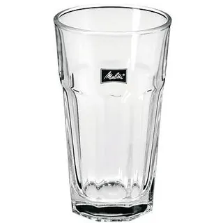 Melitta, Tasse, Latte Macchiato Glas "M-Cups", 0,33 l aus Bleikristall, Höhe: 130 mm (330 ml, 12x)