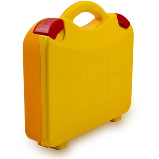 LEGO® Aufbewahrungsbox Koffer / Aufbewahrungsbox gelb|orange
