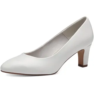 TAMARIS Pumps mit Blockabsatz, Weiss, 40