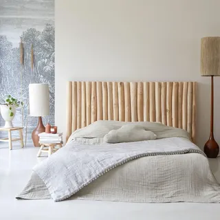 Tikamoon Kopfteil 180 cm Braun