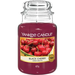 Yankee Candle Black Cherry große Kerze 623 g
