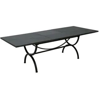 MBM Medici Ausziehtisch 100x180/240 - Schwarz