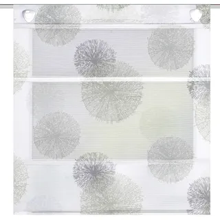 Home fashion Raffrollo Rawlins 45 x 130 cm grau