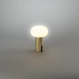 Antibes Mini USB-LED-Tischleuchte messing matt