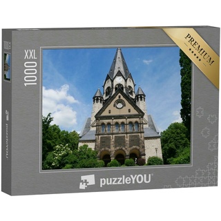 puzzleYOU Puzzle Alte Kirche, Chemnitz, Deutschland, 1000 Puzzleteile, puzzleYOU-Kollektionen
