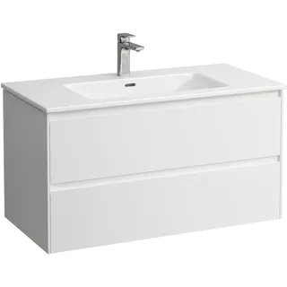 Laufen Waschtischunterschrank 100 x 50 x 54 cm Weiß glänzend