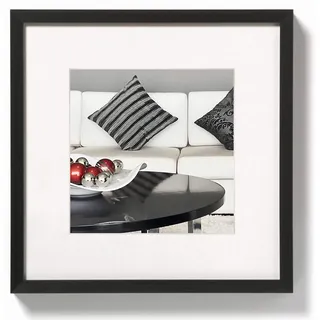 walther design Chair Aluminium schwarz 20x20 cm 3er Set