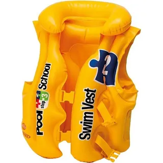 Intex Deluxe Swim Vest Pool School Step 2, Gelb, Schwimmweste, Abbildung, Vinyl, 3 Jahr(e), 6 Jahr(e) - Gelb