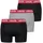 LEVIS MEN REPEAT LOGO BOXER BRIEF schwarz/grau combo XL