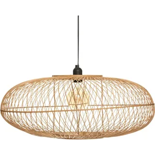 Atmosphera Loren 1-flg. Ø 60 cm beige Bambus