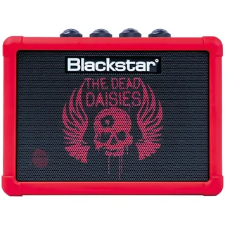 Blackstar Interactive Blackstar Fly 3 Dead Daisies Edition Bluetooth tragbarer batteriebetriebener Mini-E-Gitarrenverstärker schwarz MP3-Line-In & Kopfhörerausgang