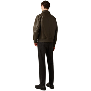 Lederjacke Track Racer Braun XXL