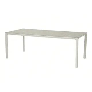 MWH Das Original Nomad Gartentisch 208 x 100 x 75 cm Grau/Khaki