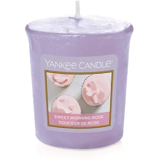 Yankee Candle Klassische Votivkerze Süße Morgenrose 10x10x8 g Lampe